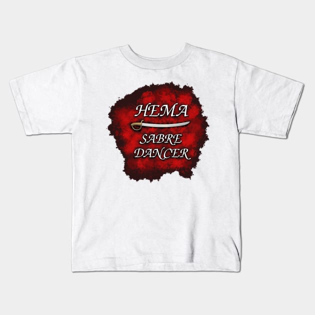 HEMA Sabre Dancer Kids T-Shirt by SolarCross